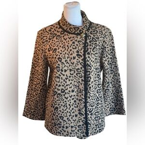 Karl Lagerfeld Wool 1 Button Top/Jacket